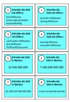 Vorschau - Aufgabenkarten - Rechenspaziergang - Große Zahlen - Seite 3