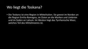 Vorschau - Arbeitsblätter - AB mit Fragen zum Thema "Toskana" + Lösungsblatt + Infografik - Seite 3