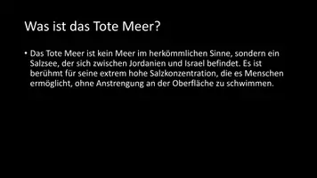 Vorschau - Arbeitsblätter - AB mit Fragen zum Thema "Totes Meer" + Lösungsblatt + Infografik - Seite 3