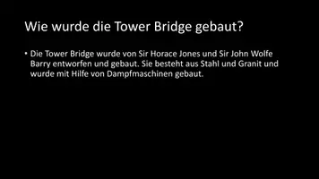Vorschau - Arbeitsblätter - AB mit Fragen zum Thema "Tower Bridge" + Lösungsblatt - Seite 3