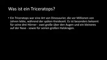 Vorschau - Arbeitsblätter - AB mit Fragen zum Thema "Triceratops" + Lösungsblatt - Seite 2