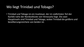 Vorschau - Arbeitsblätter - AB mit Fragen zum Thema "Trinidad und Tobago" + Lösungsblatt - Seite 2