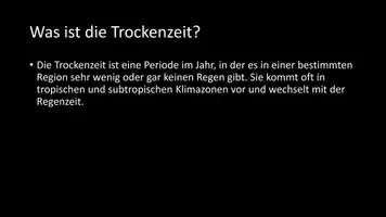 Vorschau - Arbeitsblätter - AB mit Fragen zum Thema "Trockenzeit" + Lösungsblatt - Seite 2