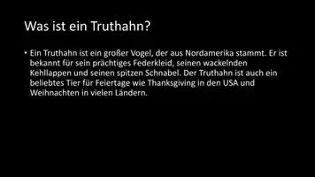 Vorschau - Arbeitsblätter - AB mit Fragen zum Thema "Truthahn" + Lösungsblatt + Infografik - Seite 3