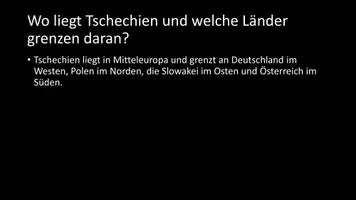 Vorschau - Arbeitsblätter - AB mit Fragen zum Thema "Tschechien" + Lösungsblatt + Infografik - Seite 3