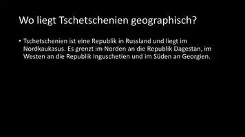 Vorschau - Arbeitsblätter - AB mit Fragen zum Thema "Tschetschenien" + Lösungsblatt - Seite 2