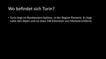 Vorschau - Arbeitsblätter - AB mit Fragen zum Thema "Turin" + Lösungsblatt - Seite 3