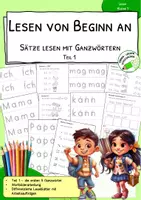 Vorschau - Arbeitsblätter - Lesen von Anfang an - Ganzwörter lesen - Deckblatt