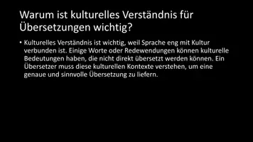 Vorschau - Arbeitsblätter - AB mit Fragen zum Thema "Übersetzung" + Lösungsblatt - Seite 3