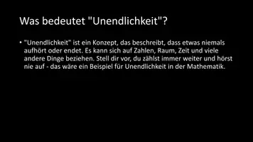 Vorschau - Arbeitsblätter - AB mit Fragen zum Thema "Unendlichkeit" + Lösungsblatt + Infografik - Seite 3