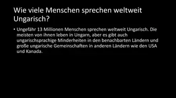 Vorschau - Arbeitsblätter - AB mit Fragen zum Thema "Ungarische Sprache" + Lösungsblatt - Seite 3