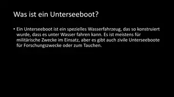 Vorschau - Arbeitsblätter - AB mit Fragen zum Thema "Unterseeboote" + Lösungsblatt + Infografik - Seite 3