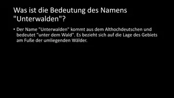 Vorschau - Arbeitsblätter - AB mit Fragen zum Thema "Unterwalden" + Lösungsblatt - Seite 3