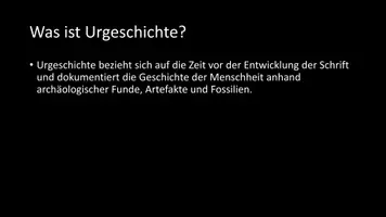 Vorschau - Arbeitsblätter - AB mit Fragen zum Thema "Urgeschichte" + Lösungsblatt + Infografik - Seite 3