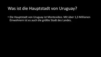 Vorschau - Arbeitsblätter - AB mit Fragen zum Thema "Uruguay" + Lösungsblatt - Seite 2