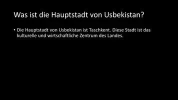 Vorschau - Arbeitsblätter - AB mit Fragen zum Thema "Usbekistan" + Lösungsblatt - Seite 2