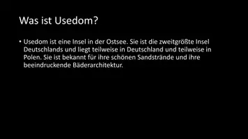 Vorschau - Arbeitsblätter - AB mit Fragen zum Thema "Usedom" + Lösungsblatt + Infografik - Seite 3