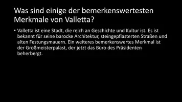 Vorschau - Arbeitsblätter - AB mit Fragen zum Thema "Valletta" + Lösungsblatt - Seite 3