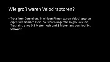 Vorschau - Arbeitsblätter - AB mit Fragen zum Thema "Velociraptor" + Lösungsblatt - Seite 3