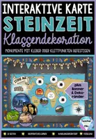 Vorschau - Mal- und Bastelvorlagen - Steinzeit Interaktive Landkarte - Monumente & Denkmäler | Stonehenge, Carnac, Göbleki Tepe, Newgrange und mehr - Deckblatt