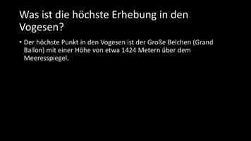 Vorschau - Arbeitsblätter - AB mit Fragen zum Thema "Vogesen" + Lösungsblatt - Seite 3
