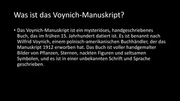 Vorschau - Arbeitsblätter - AB mit Fragen zum Thema "Voynich-Manuskript" + Lösungsblatt - Seite 2