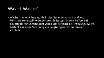 Vorschau - Arbeitsblätter - AB mit Fragen zum Thema "Wachs" + Lösungsblatt - Seite 2
