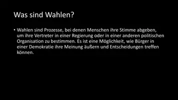 Vorschau - Arbeitsblätter - AB mit Fragen zum Thema "Wahlen" + Lösungsblatt + Infografik - Seite 3