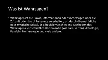 Vorschau - Arbeitsblätter - AB mit Fragen zum Thema "Wahrsagen" + Lösungsblatt + Infografik - Seite 3