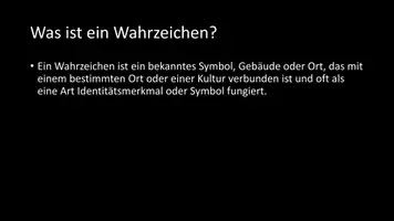 Vorschau - Arbeitsblätter - AB mit Fragen zum Thema "Wahrzeichen" + Lösungsblatt - Seite 2