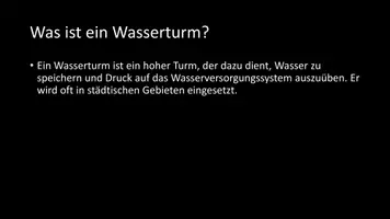 Vorschau - Arbeitsblätter - AB mit Fragen zum Thema "Wassertürme" + Lösungsblatt + Infografik - Seite 3