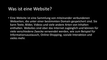 Vorschau - Arbeitsblätter - AB mit Fragen zum Thema "Website" + Lösungsblatt + Infografik - Seite 3