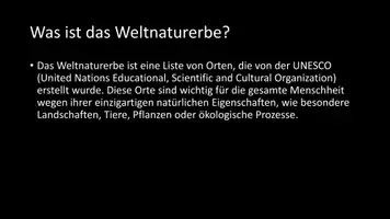 Vorschau - Arbeitsblätter - AB mit Fragen zum Thema "Weltnaturerbe" + Lösungsblatt - Seite 2