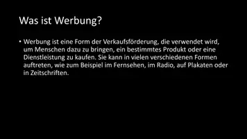 Vorschau - Arbeitsblätter - AB mit Fragen zum Thema "Werbung" + Lösungsblatt + Infografik - Seite 3