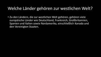 Vorschau - Arbeitsblätter - AB mit Fragen zum Thema "Westliche Welt" + Lösungsblatt - Seite 3
