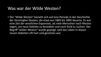 Vorschau - Arbeitsblätter - AB mit Fragen zum Thema "Wilder Westen" + Lösungsblatt - Seite 2