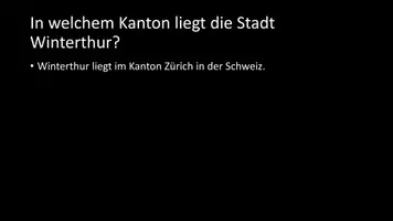 Vorschau - Arbeitsblätter - AB mit Fragen zum Thema "Winterthur" + Lösungsblatt + Infografik - Seite 3