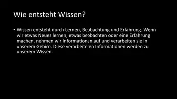 Vorschau - Arbeitsblätter - AB mit Fragen zum Thema "Wissen" + Lösungsblatt - Seite 3