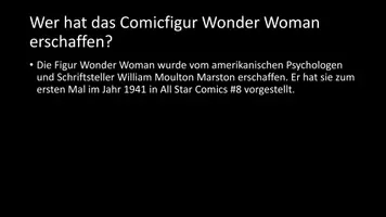 Vorschau - Arbeitsblätter - AB mit Fragen zum Thema "Wonder Woman" + Lösungsblatt - Seite 2