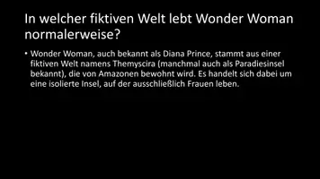Vorschau - Arbeitsblätter - AB mit Fragen zum Thema "Wonder Woman" + Lösungsblatt - Seite 3