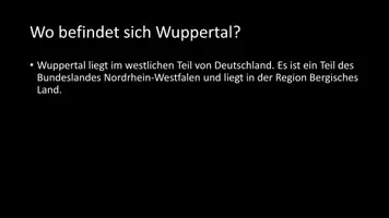 Vorschau - Arbeitsblätter - AB mit Fragen zum Thema "Wuppertal" + Lösungsblatt + Infografik - Seite 3
