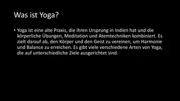 Vorschau - Arbeitsblätter - AB mit Fragen zum Thema "Yoga" + Lösungsblatt + Infografik - Seite 3