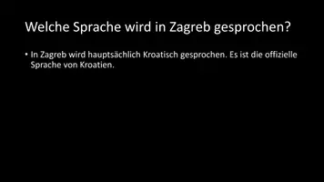 Vorschau - Arbeitsblätter - AB mit Fragen zum Thema "Zagreb" + Lösungsblatt - Seite 3