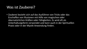 Vorschau - Arbeitsblätter - AB mit Fragen zum Thema "Zauberei" + Lösungsblatt + Infografik - Seite 3