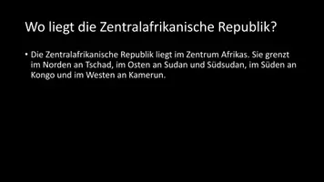 Vorschau - Arbeitsblätter - AB mit Fragen zum Thema "Zentralafrikanische Republik" + Lösungsblatt - Seite 2