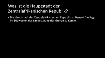 Vorschau - Arbeitsblätter - AB mit Fragen zum Thema "Zentralafrikanische Republik" + Lösungsblatt - Seite 3