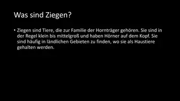 Vorschau - Arbeitsblätter - AB mit Fragen zum Thema "Ziegen" + Lösungsblatt + Infografik - Seite 3