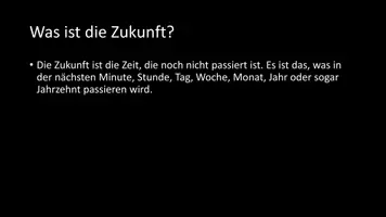 Vorschau - Arbeitsblätter - AB mit Fragen zum Thema "Zukunft" + Lösungsblatt + Infografik - Seite 3