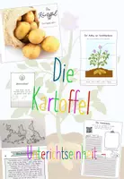Vorschau - Unterrichtsreihen - Unterrichtseinheit die Kartoffel - Freiarbeitsmaterial - Deckblatt
