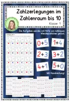 Vorschau - Arbeitsblätter - Zerlegung im Zahlenraum bis 10 mit Plättchen - Deckblatt